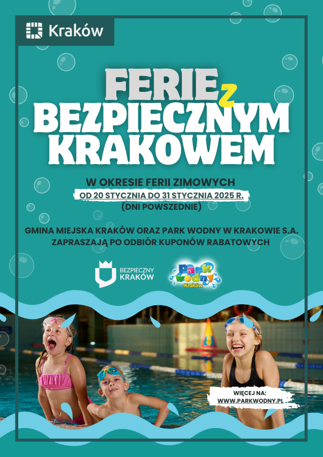 Kolejna edycję „Ferie z Bezpiecznym Krakowem”