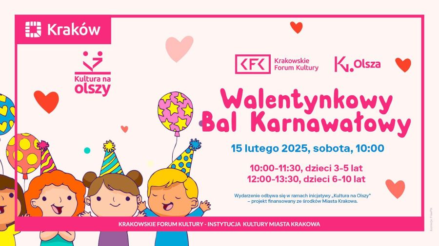 bal karnawałowy dla dzieci