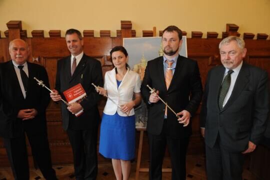 Zdjęcia laureatów konkursu Filantrop Krakowa 