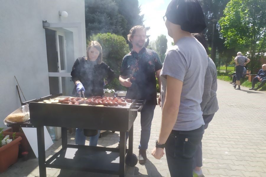 Spotkanie integracyjne przy grillu 30.04.2025