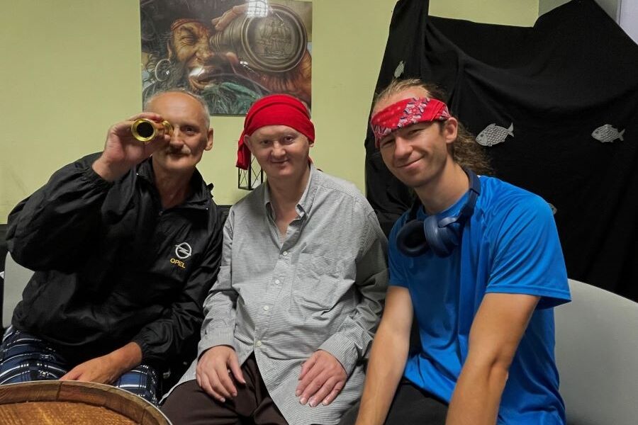 Uczestnicy w trakcie rozgrywek 