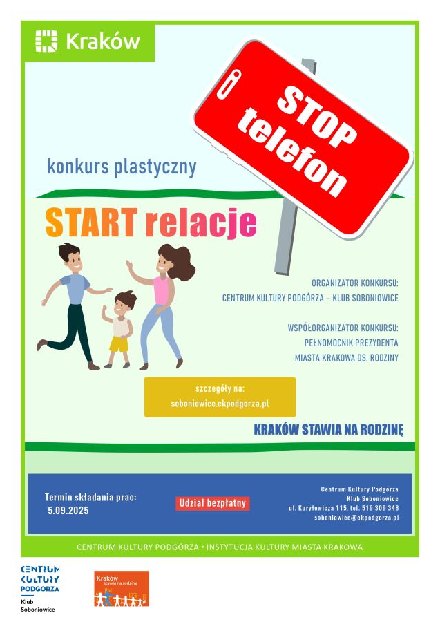 Stop telefon-start relacje