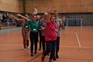 Wesoły korowód Uczestników Turnieju