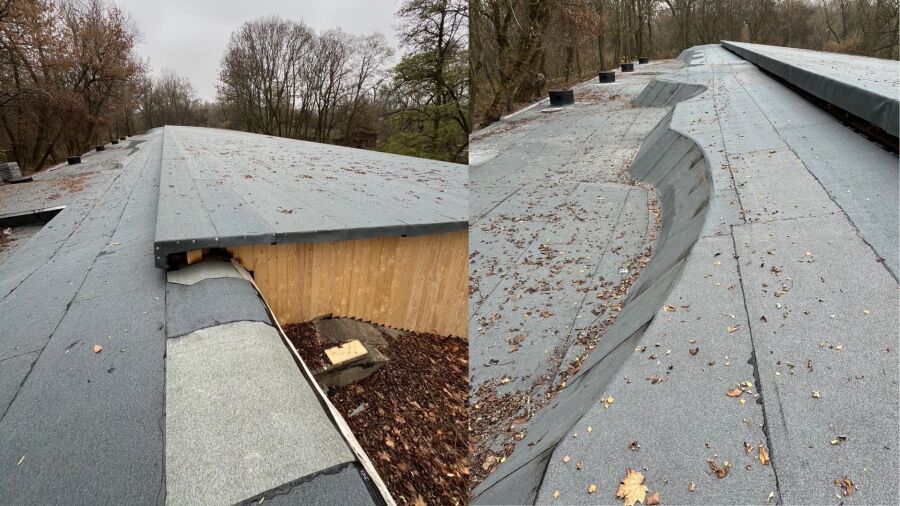 Fort Dłubnia prace zabezpieczające, listopad 2025