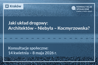 Konsultacje społeczne: Jaki układ drogowy Architektów-Niebyła-Kocmyrzowska