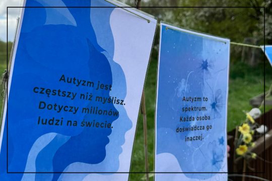 zdjęcia z ogrodu w ramach spotkania Spektrum Mocy w działaniu 